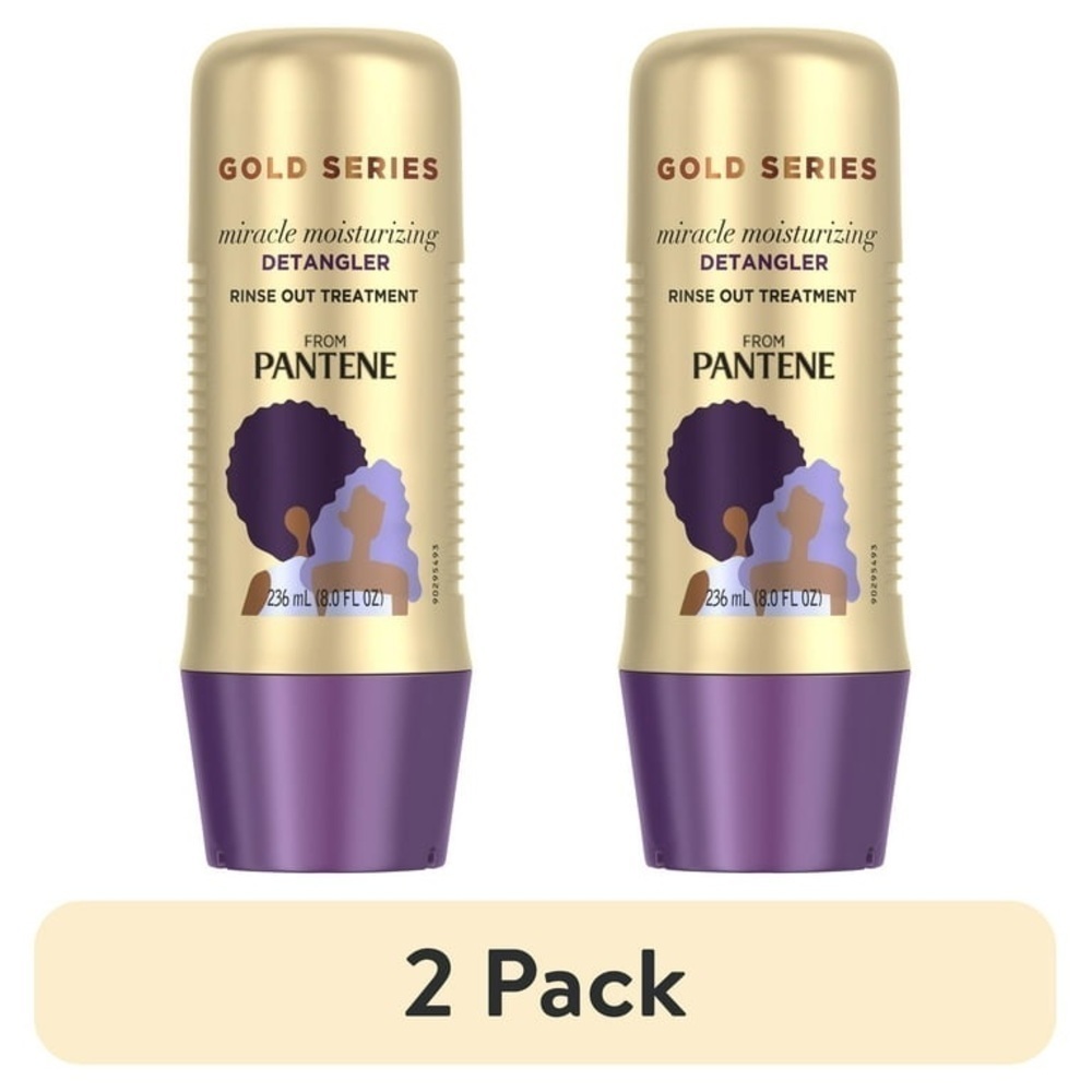 Pantene Gold Series Detangler Treatment for Curly/Coily Hair 2X